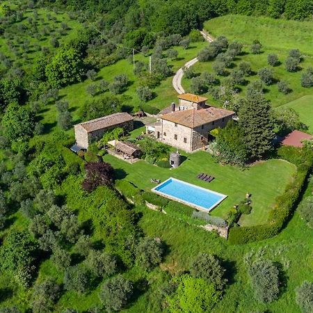 Villa Riflessi Di Fiesole - Piscina - Vista Firenze Bagian luar foto