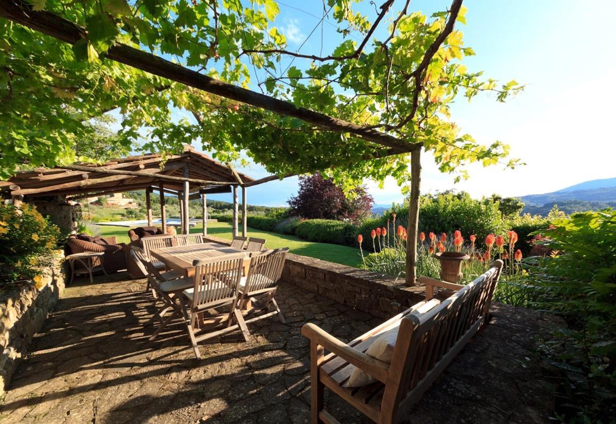 Villa Riflessi Di Fiesole - Piscina - Vista Firenze Bagian luar foto