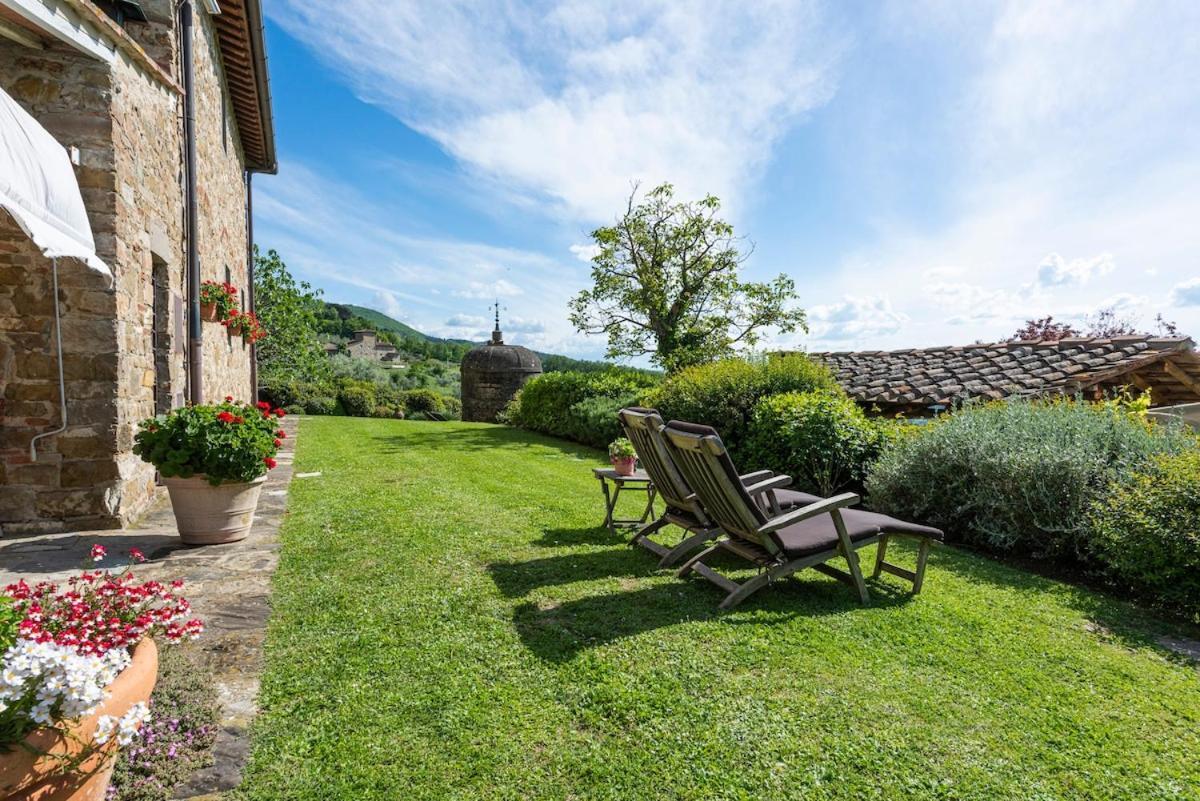 Villa Riflessi Di Fiesole - Piscina - Vista Firenze Bagian luar foto