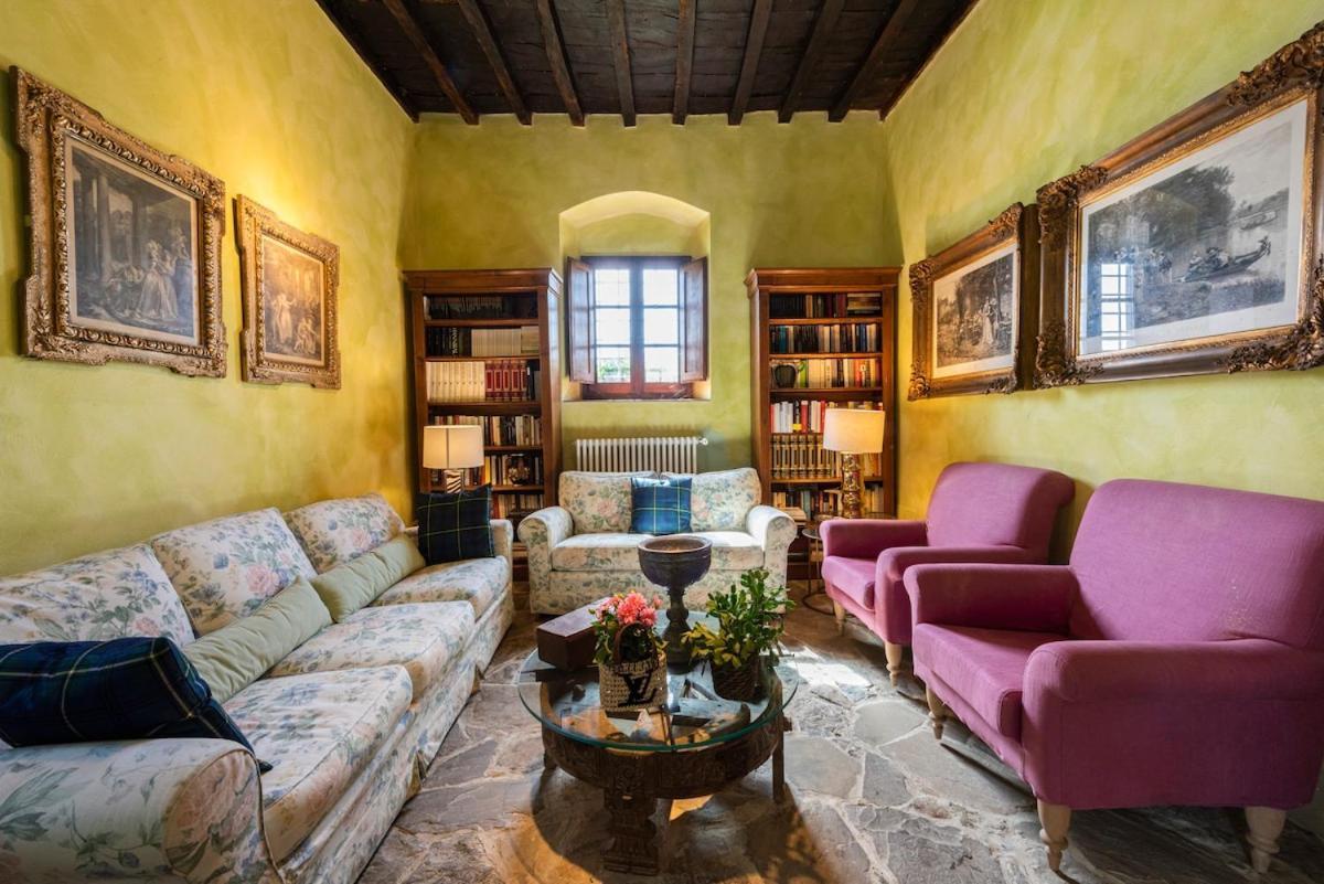 Villa Riflessi Di Fiesole - Piscina - Vista Firenze Bagian luar foto