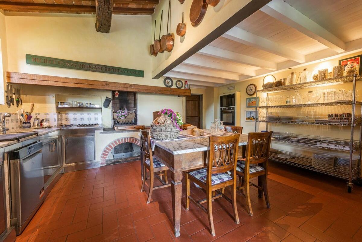 Villa Riflessi Di Fiesole - Piscina - Vista Firenze Bagian luar foto